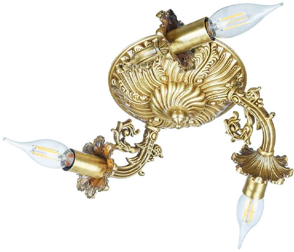 铝制半吸顶吊灯 – 佛罗伦萨复古风 Komeil