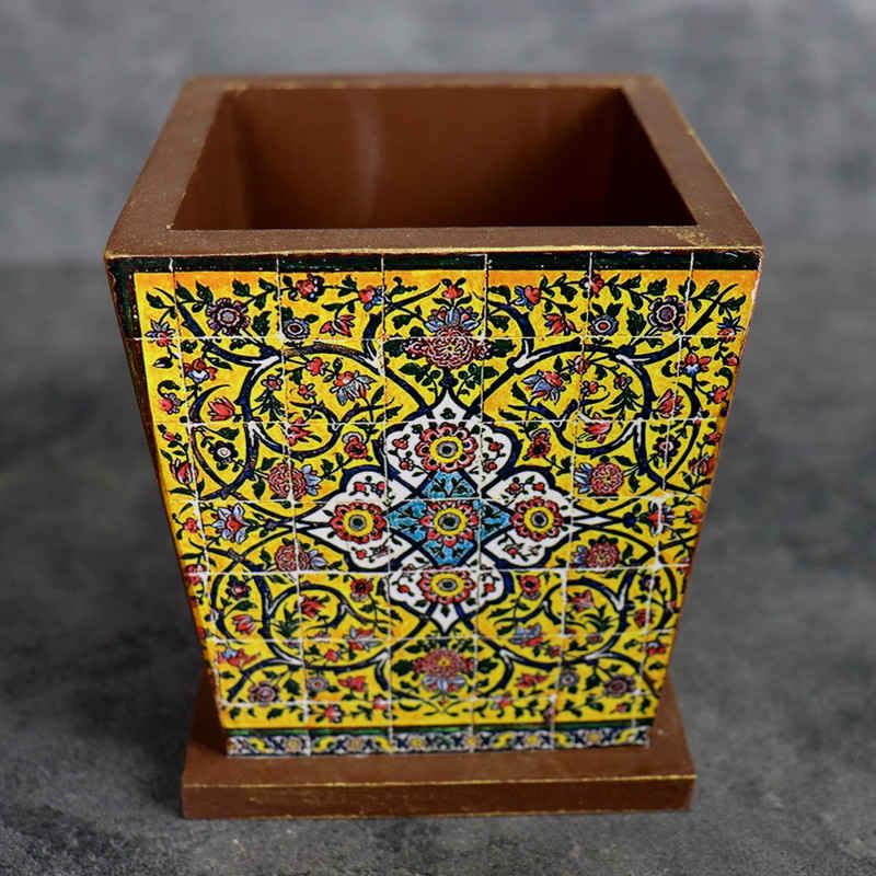 波斯木制化妆刷架,Tile 款式