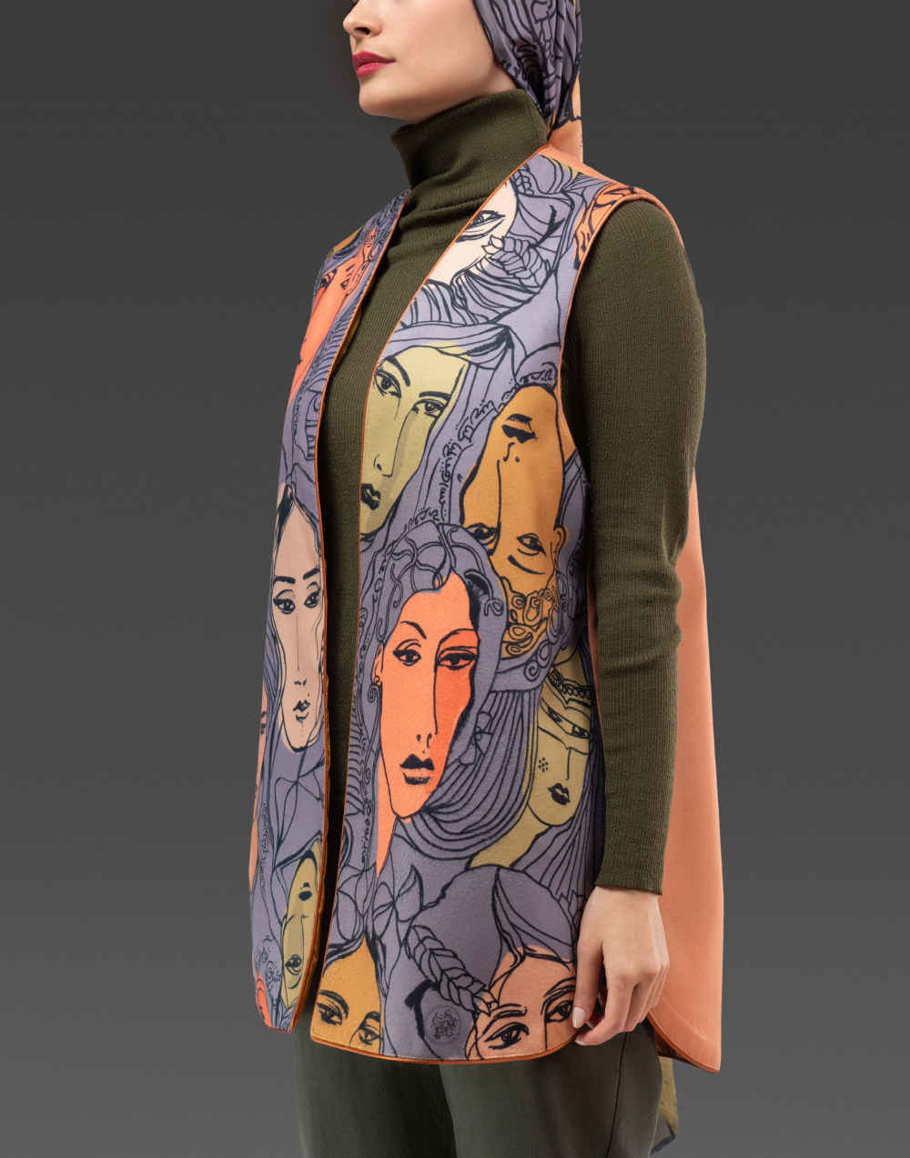 波斯女士马甲 款式 Leyli