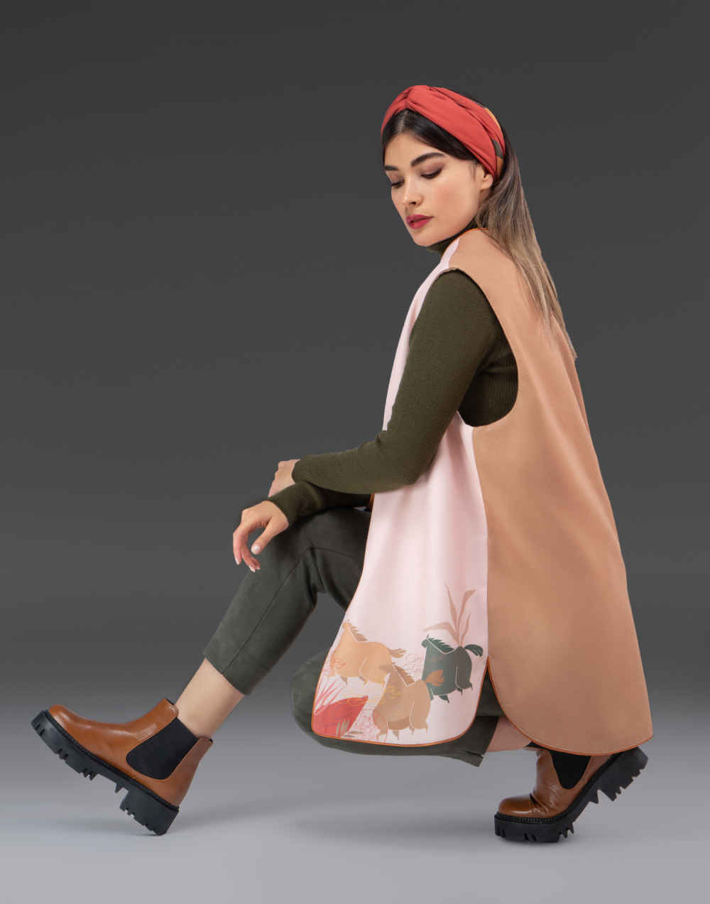 波斯女士马甲 款式 Shahsavar