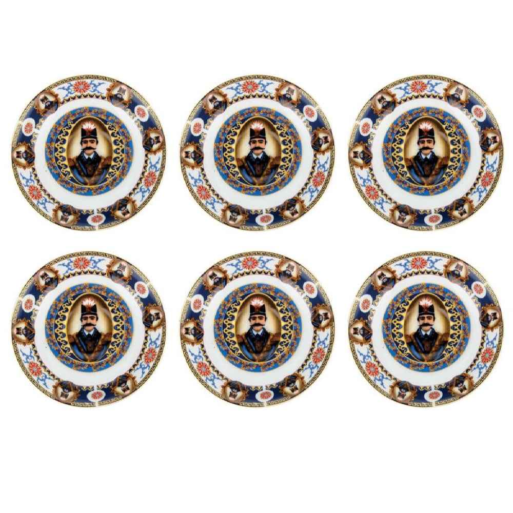 Main image of 波斯茶托 – 瓷器 Shah Abbasi 国王设计（6件套）