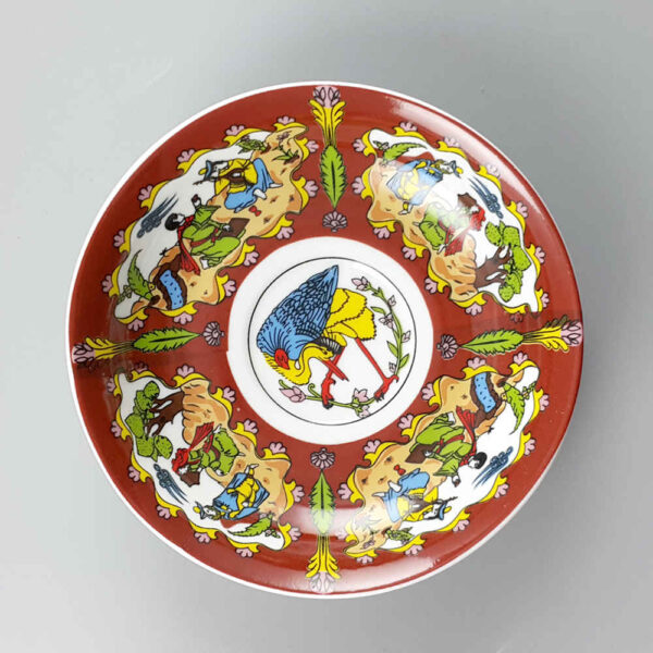 波斯茶托 – 瓷器 Rayan 设计（6件套）