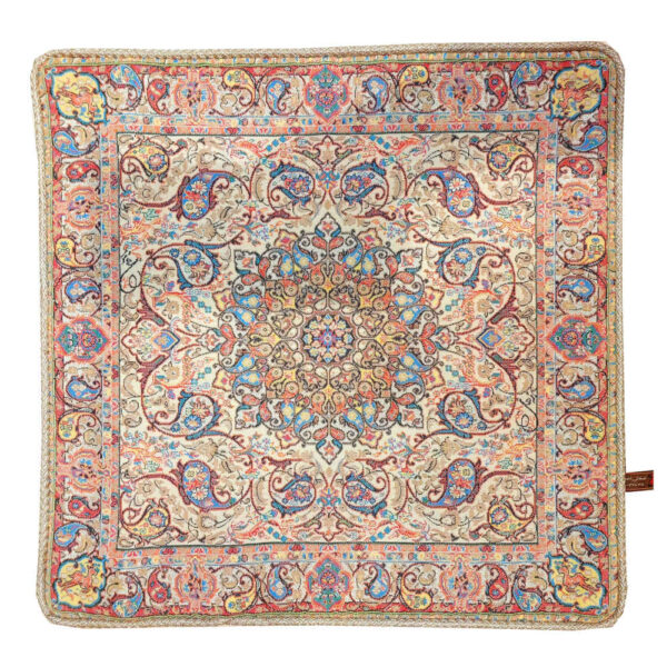 波斯特尔梅靠垫套 – 阿胡款（2件） | 优雅波斯丝绸工艺