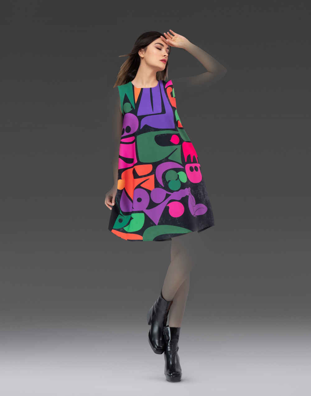 女士时尚无袖连衣裙 适合各种身型 款式 Raaz