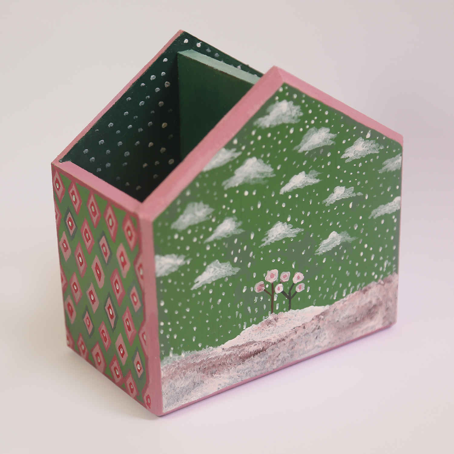 木制化妆刷架,Cottage 款式