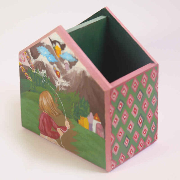 木制化妆刷架，Cottage 款式