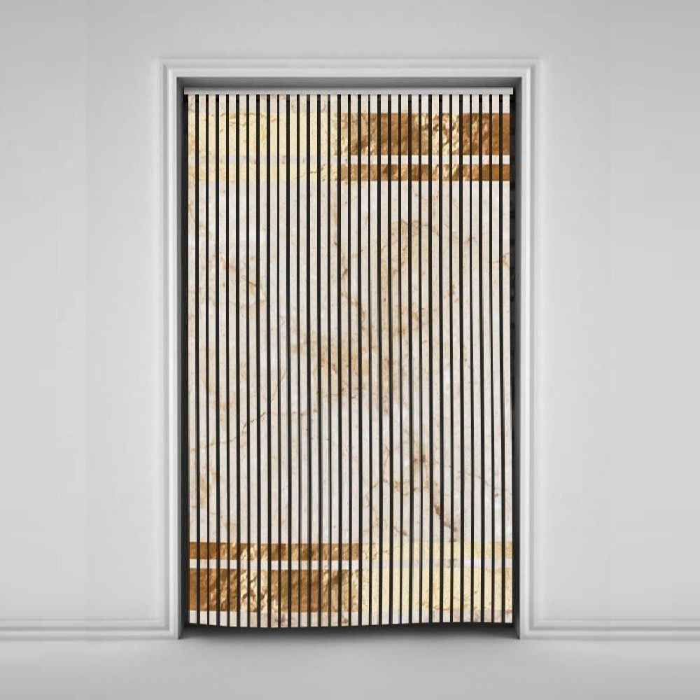 Main image of 天鹅绒垂直百叶窗帘 – 抽象 Talakoob 图案