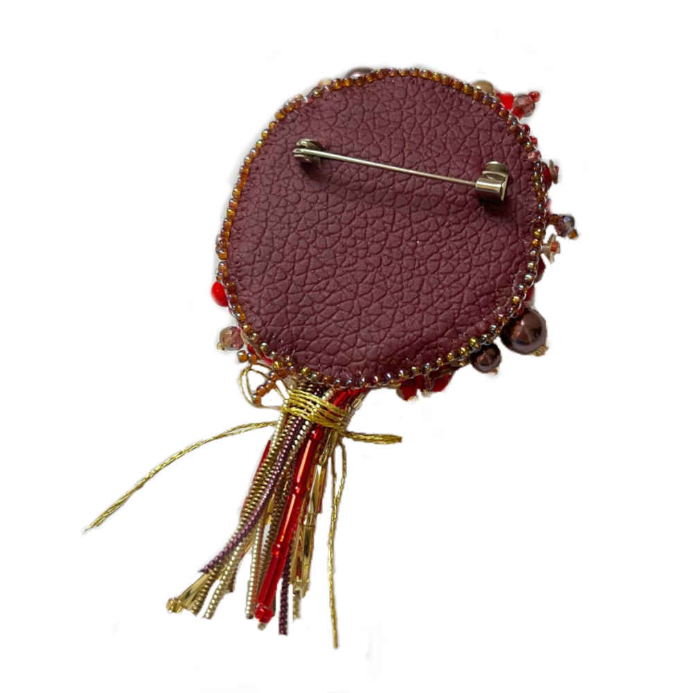 女士串珠胸针别针 – 花束款