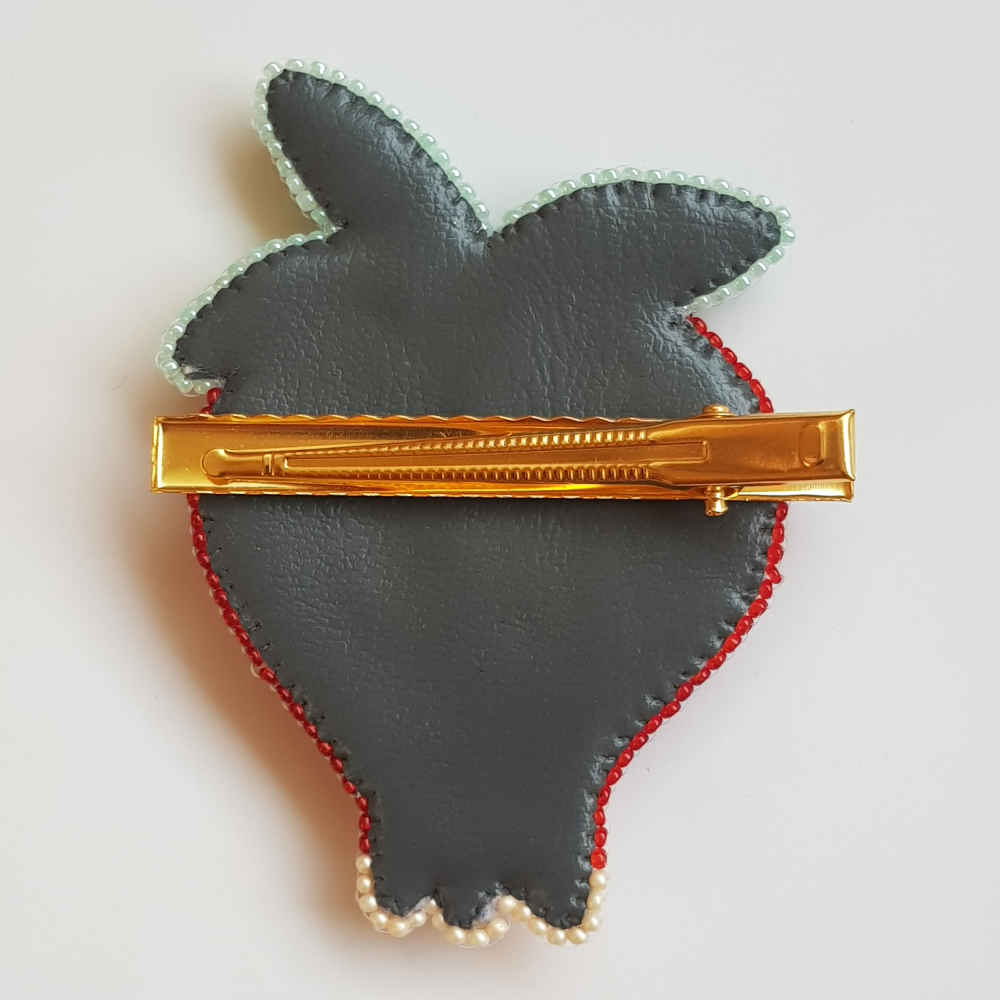 女士串珠胸针别针 – 石榴设计