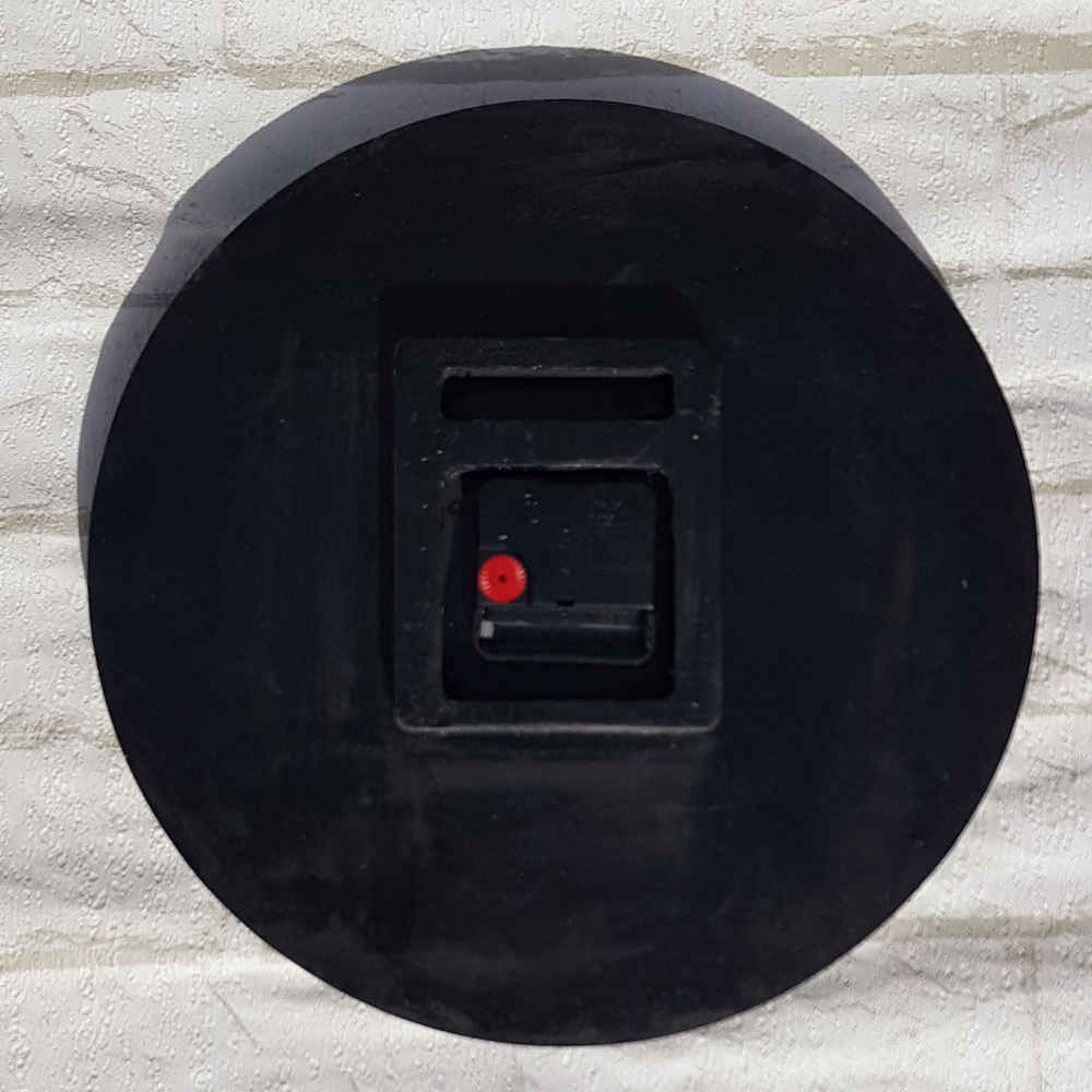 手工树脂壁挂时钟 – 抽象风格 黑暗