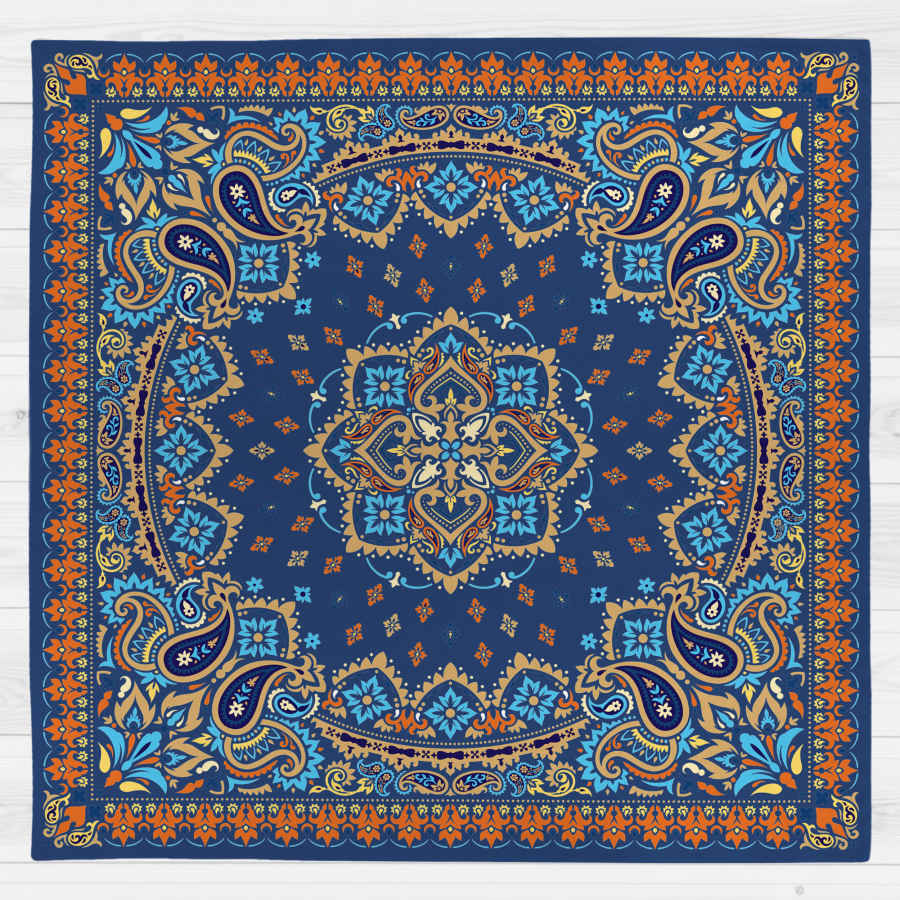 Main image of 天鹅绒桌布 波斯优雅风格设计 Sorena