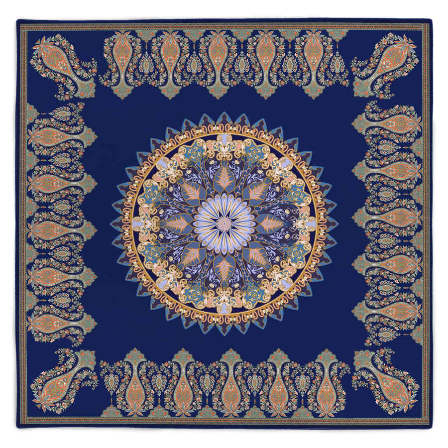 天鹅绒桌布 波斯优雅风格设计 Elisa