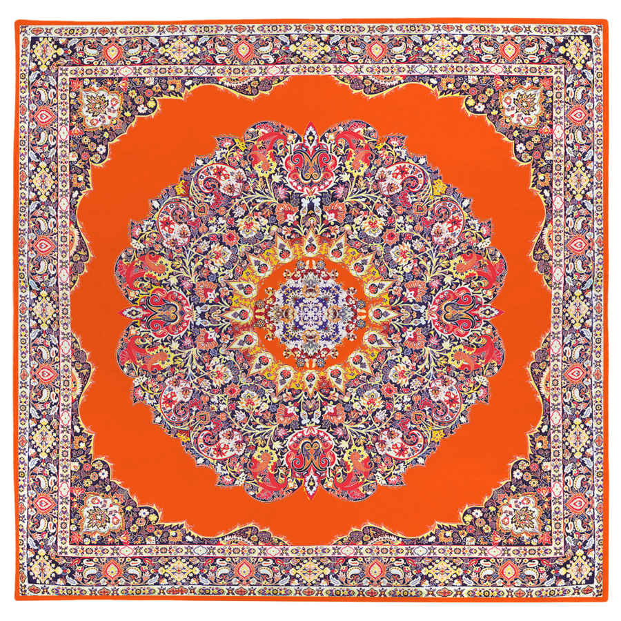 Main image of 天鹅绒桌布 波斯优雅风格设计 Boteh Jegheh