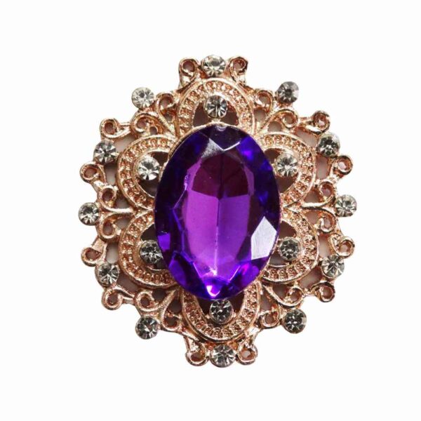 经典水钻胸针别针 – Negin款