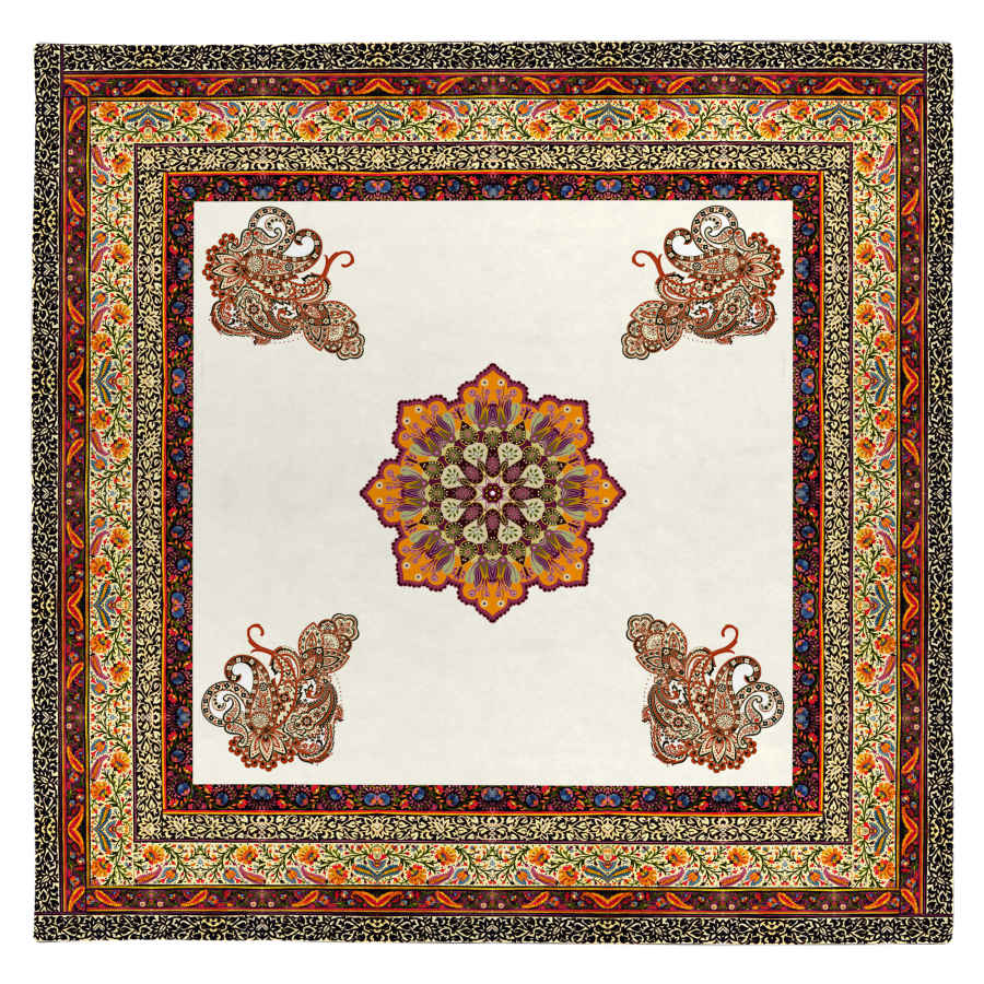 天鹅绒桌布 波斯优雅风格设计 Borna