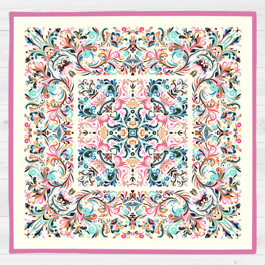 天鹅绒桌布 波斯优雅风格设计 Mahta