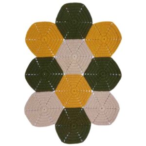 钩针手工编织桌布 模型 Boho 款