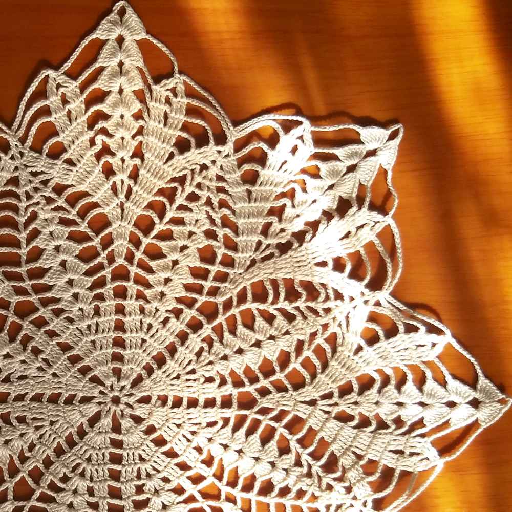 钩针手工编织桌布 模型 Dooneh 款