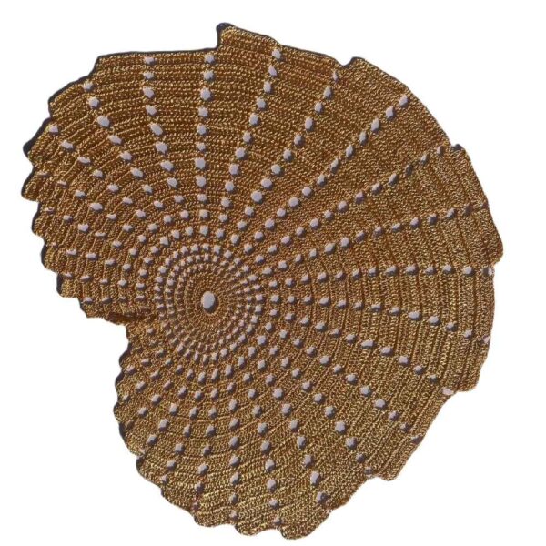 钩针手工编织桌布 模型 蜗牛款