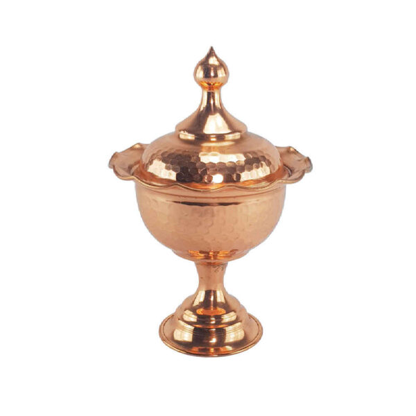 手工波斯铜制糖碗 – 锤纹款 Laleh