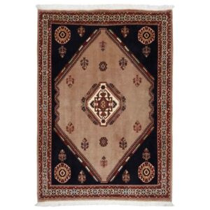 Medallion 手工结制部落风格波斯地毯 Parva