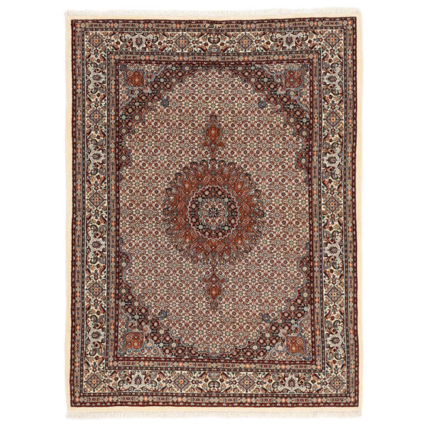 波斯丝地毯 手工结制 原创 Golabetoon Riz Mahi 棕色