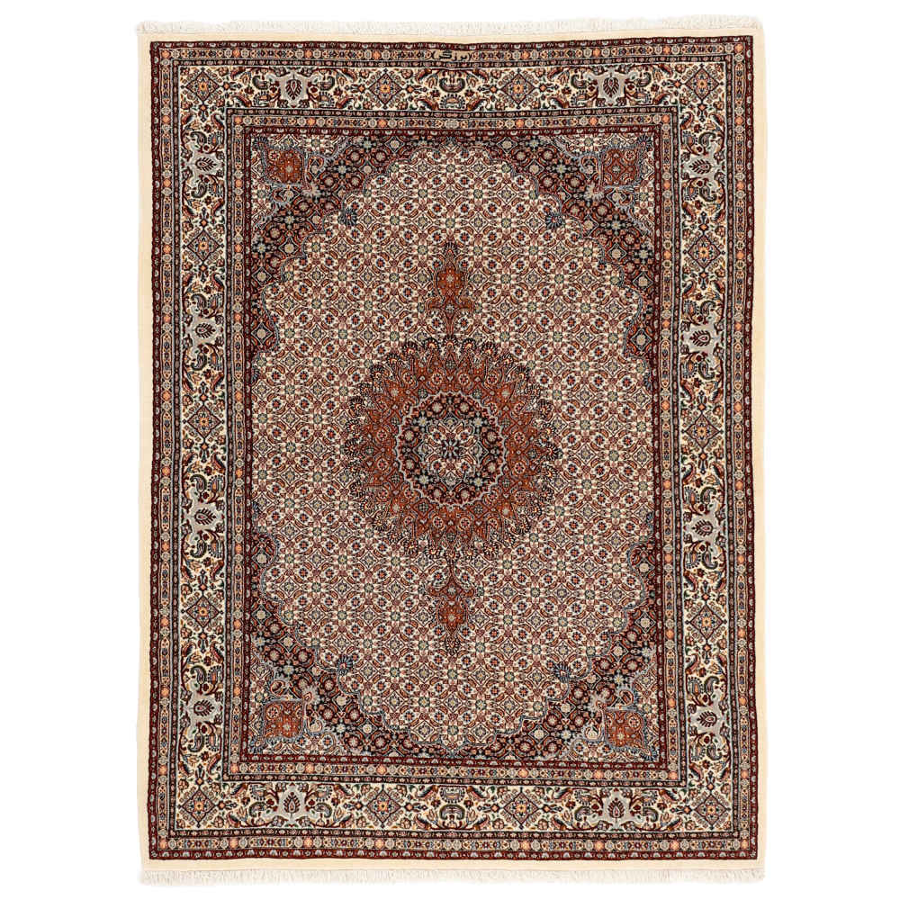 Main image of 波斯丝地毯 手工结制 原创 Golabetoon Riz Mahi 棕色