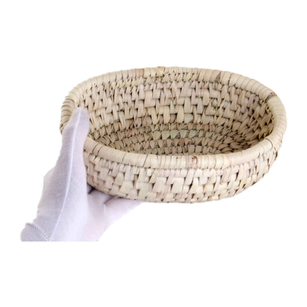 波斯手工编织棕榈叶收纳篮 Azin 款