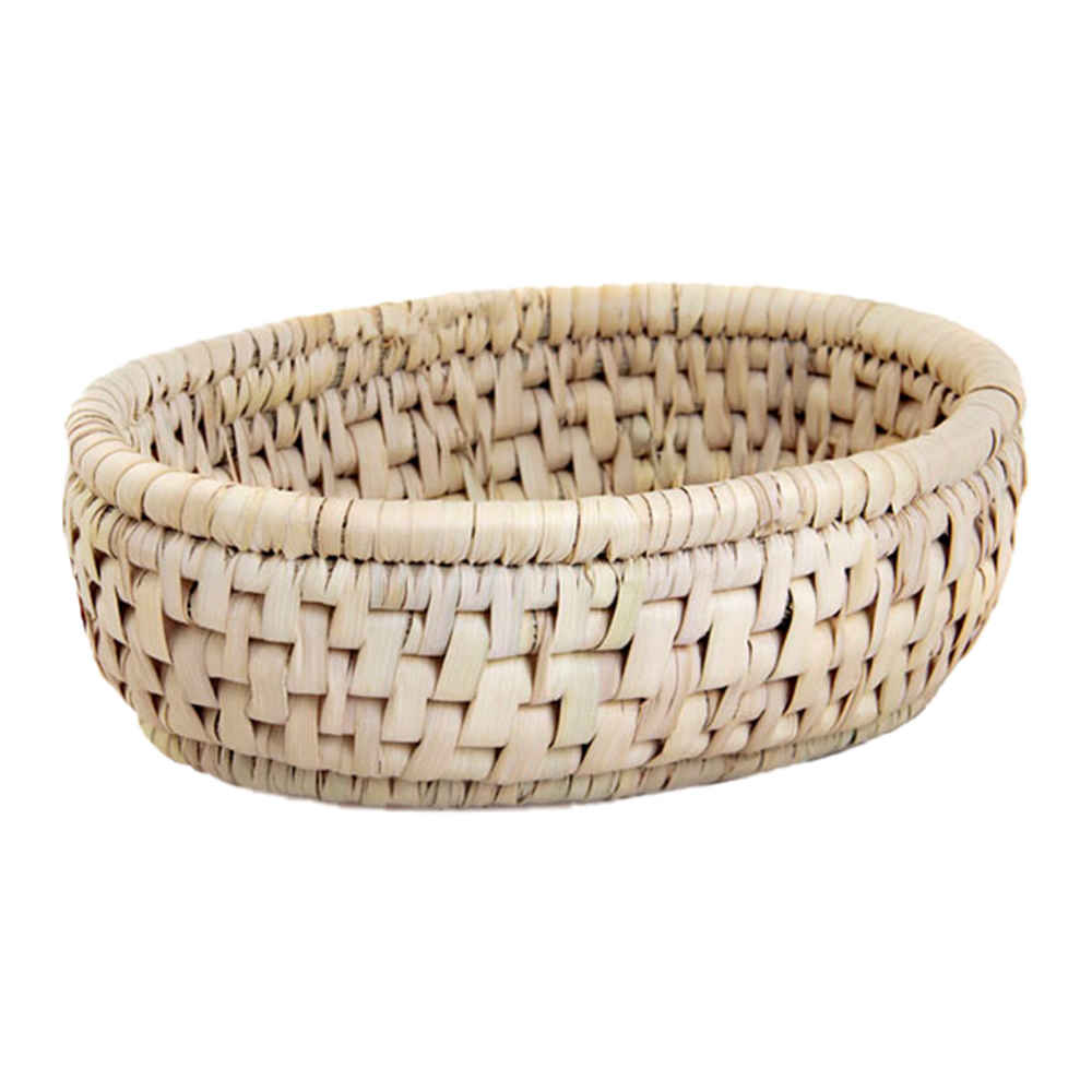 Main image of 波斯手工编织棕榈叶收纳篮 Azin 款