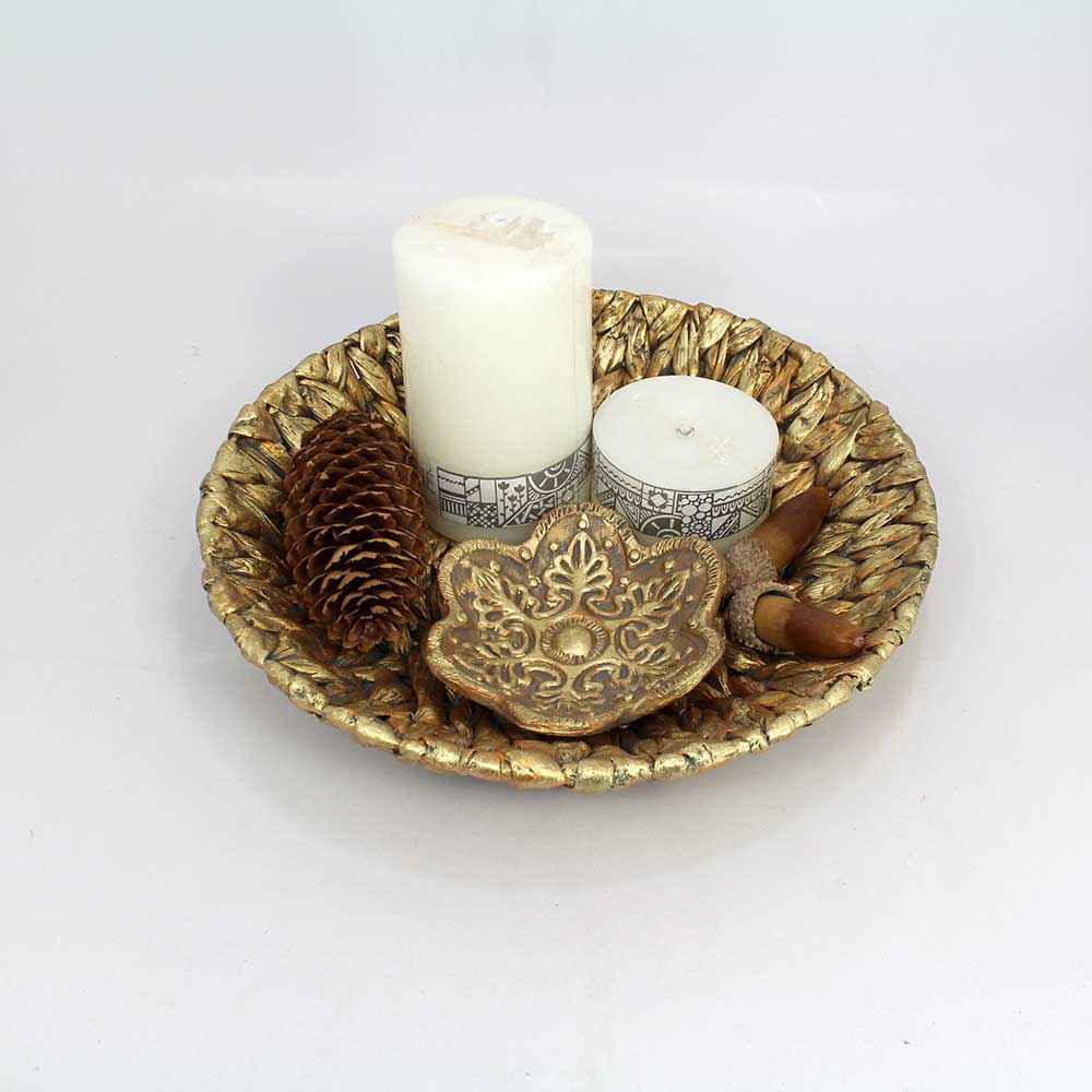 波斯手工编织棕榈叶篮 Souf 款