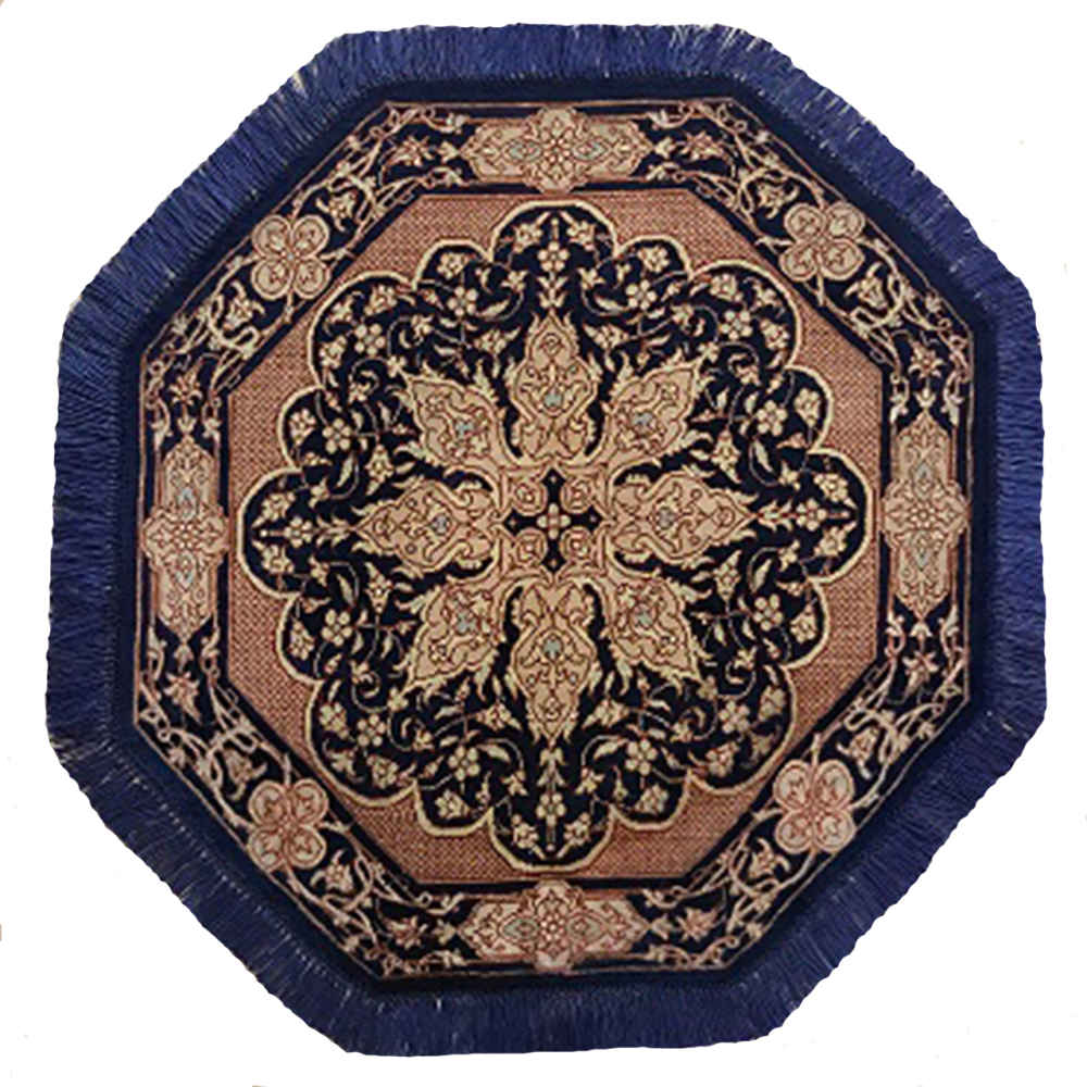 手工波斯地毯主题丝绸桌布