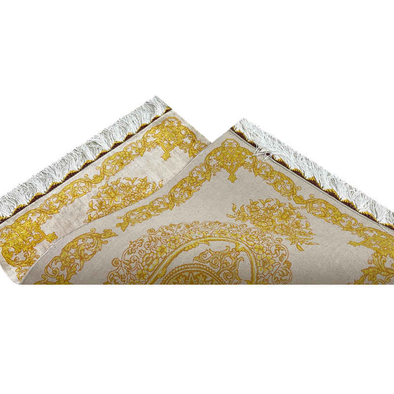 手工波斯地毯主题丝绸桌布 Versace 款