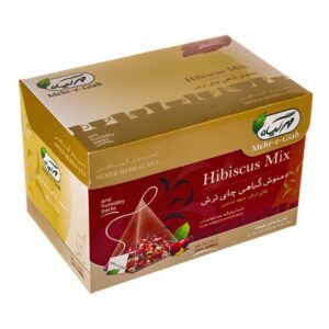 草本茶混合：木槿与玫瑰果 – 4包