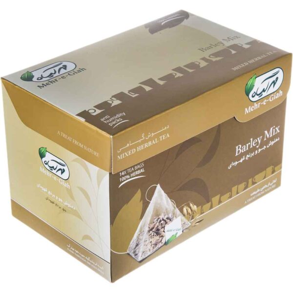 草本茶混合：烘焙大麦与糙米 – 4包