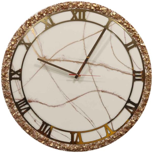 手工树脂壁挂时钟 – 抽象风格 Elika