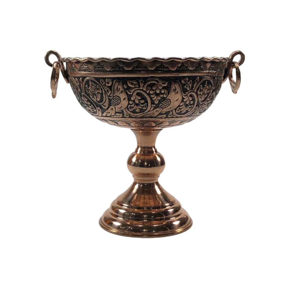 Main image of 手工波斯雕刻铜制水果碗 Lara 款