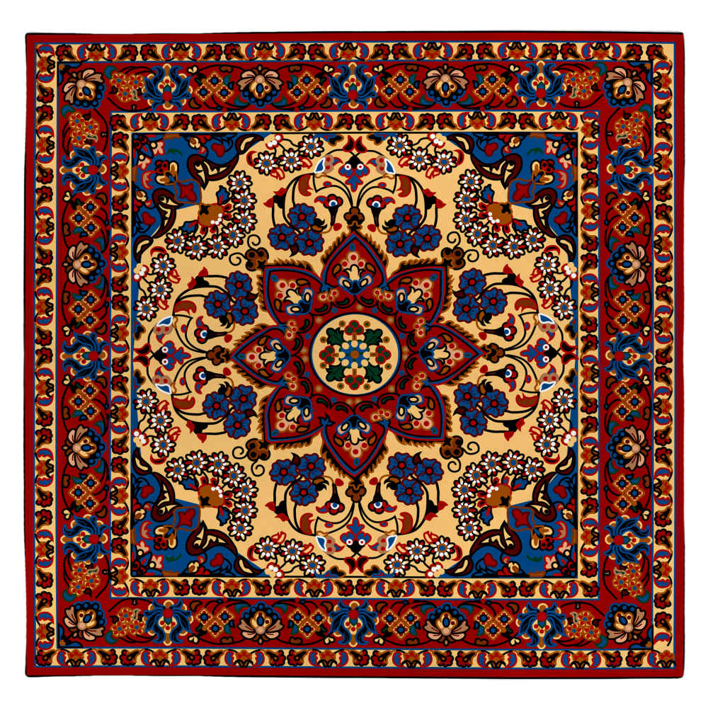 Main image of 波斯优雅桌布 模型 Artistic