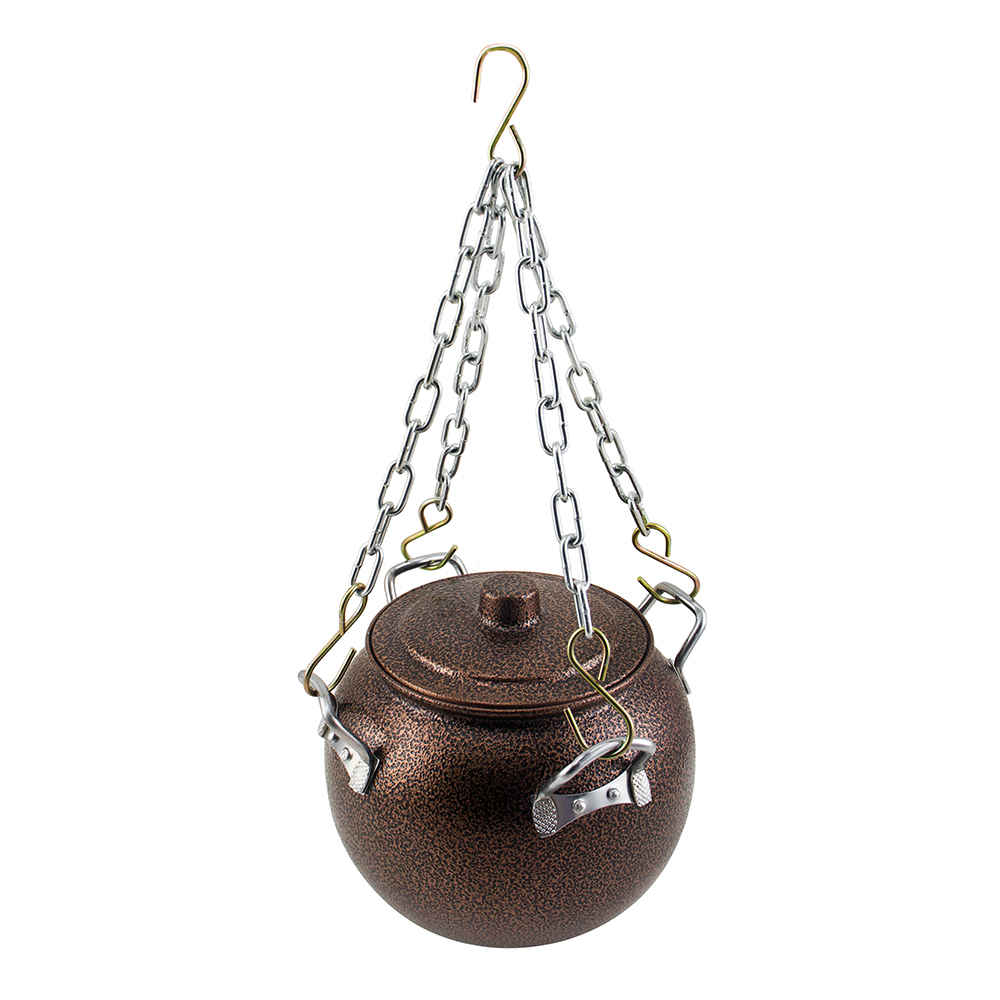 Main image of 大锅篝火悬挂炊具锅 – 耐用多功能，适合户外烹饪