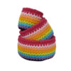 Thumbnail 2: 彩虹款三件套毛线钩针收纳篮