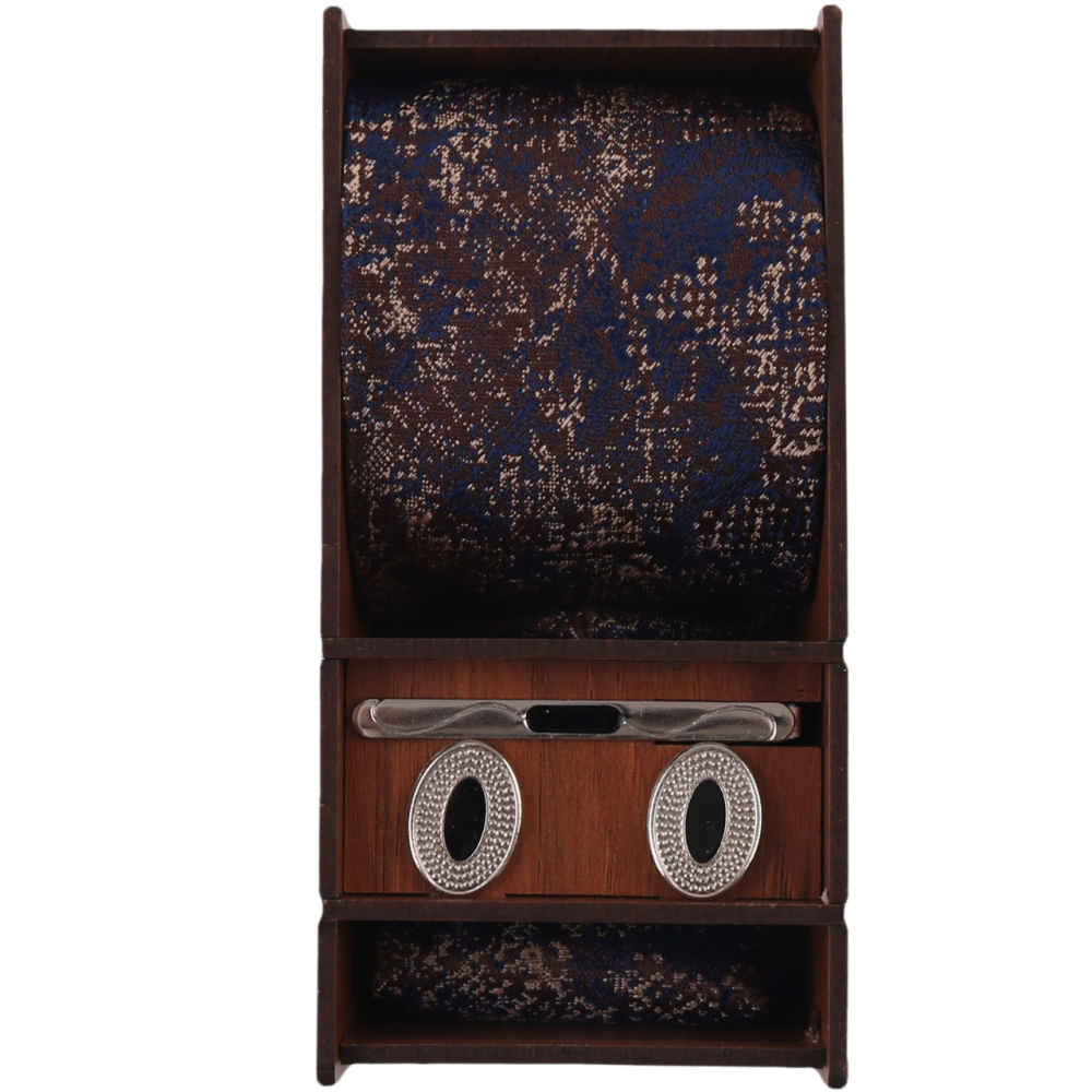 Main image of 男士领带、手帕及袖扣套装 – 奢华款 Dorna