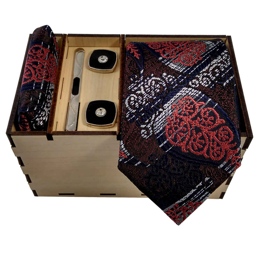 Main image of 男士领带、手帕及袖扣套装 – 奢华款 Luka