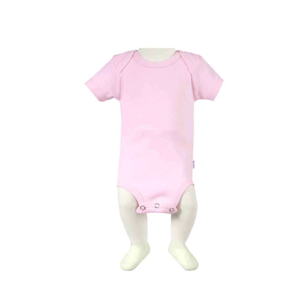 Main image of 纯色短袖婴儿连体衣