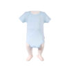 Thumbnail 6: 纯色短袖婴儿连体衣