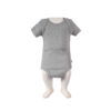 Thumbnail 8: 纯色短袖婴儿连体衣