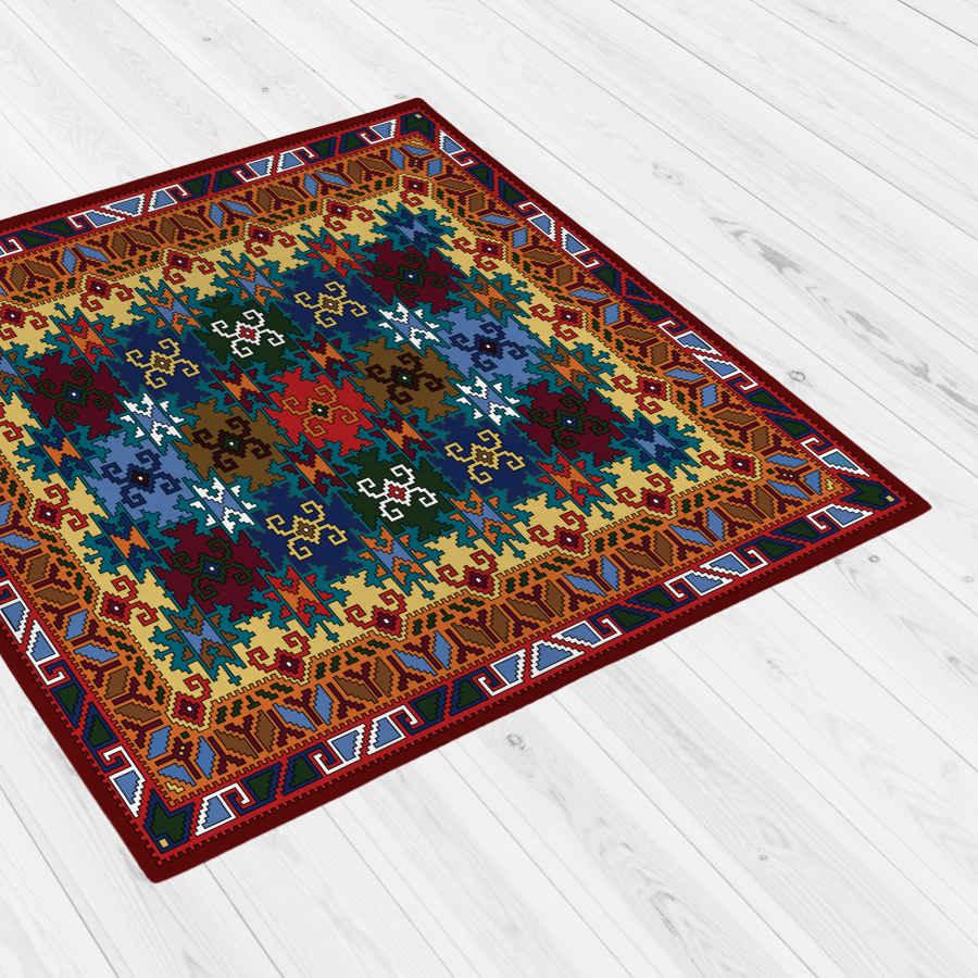 天鹅绒桌布 波斯优雅风格设计 Elin