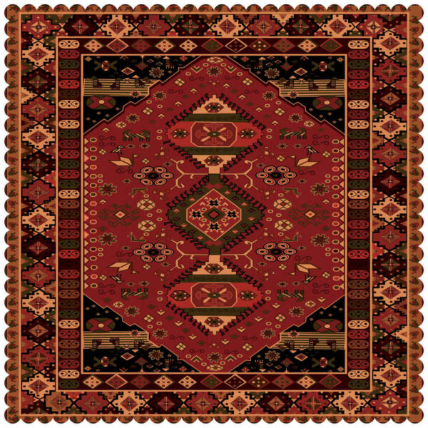 天鹅绒桌布 波斯优雅风格设计 Farsh