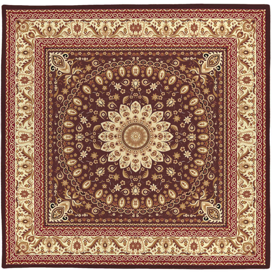 天鹅绒桌布 波斯优雅风格设计 Fatima