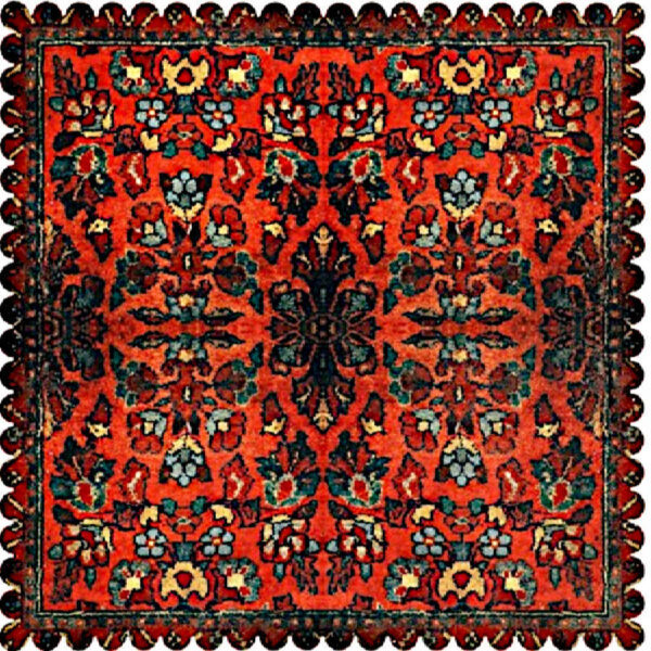 天鹅绒桌布 波斯优雅风格设计 Gelim