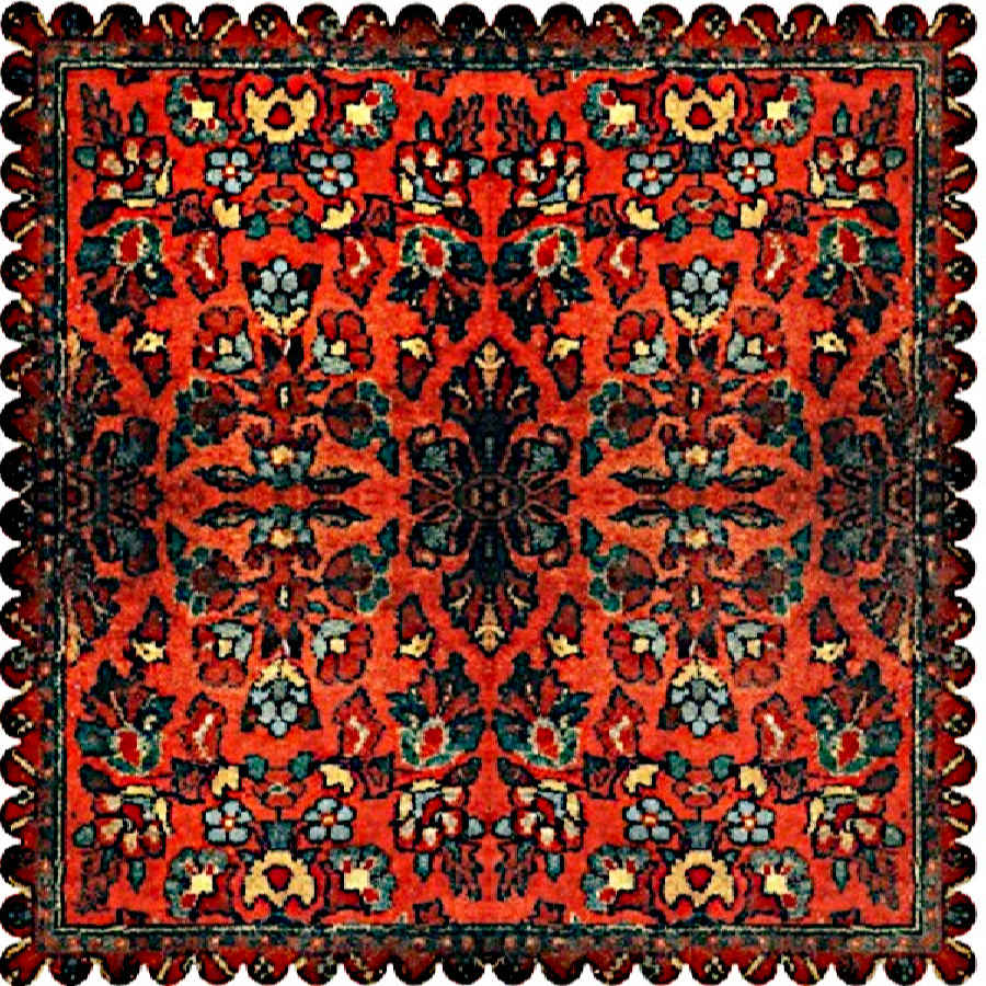 Main image of 天鹅绒桌布 波斯优雅风格设计 Gelim