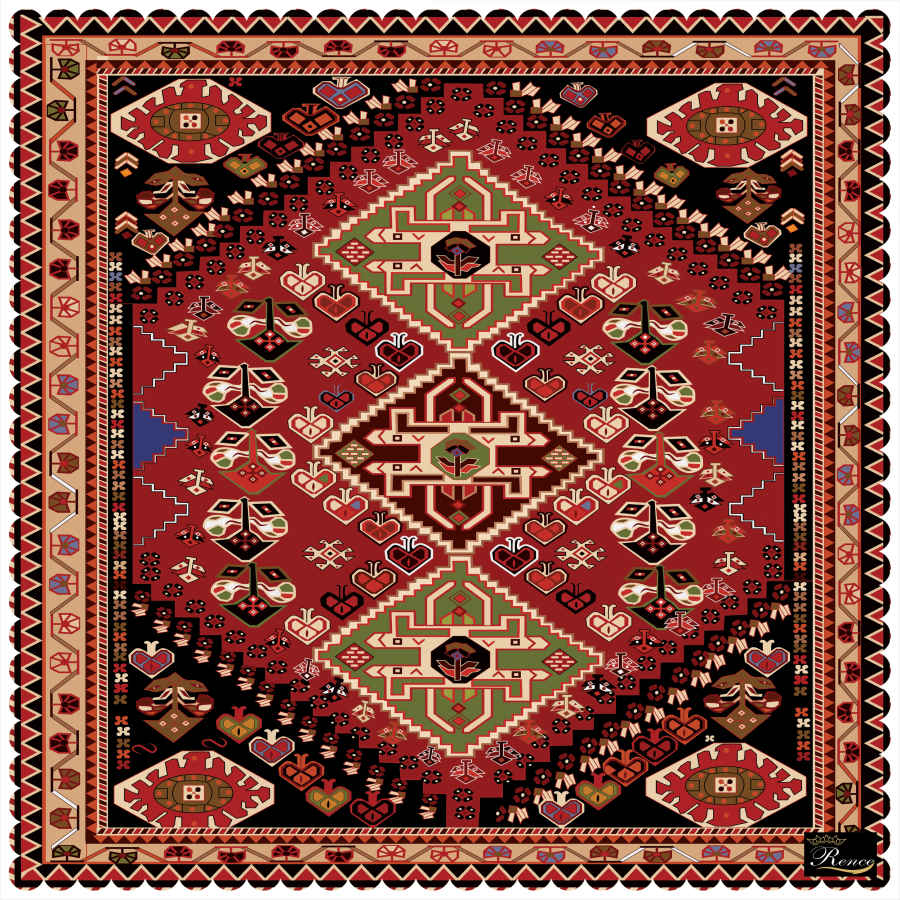 Main image of 天鹅绒桌布 波斯优雅风格设计 Rima